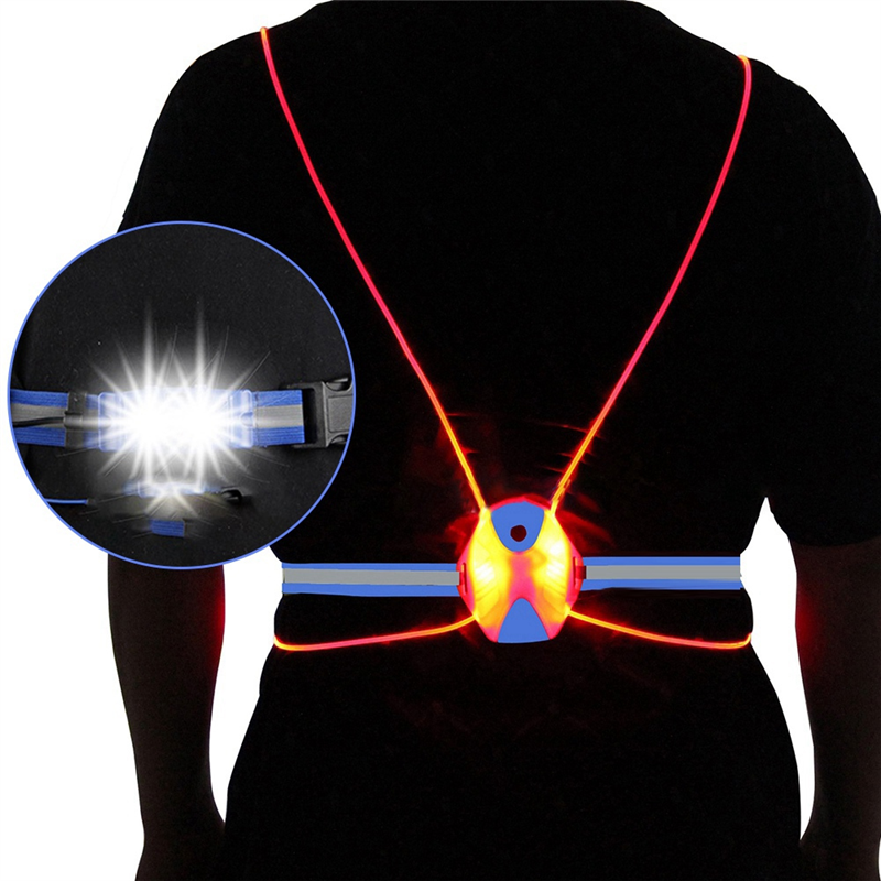 Fishing Vest - A88M Night Running Light Reflective Vest
