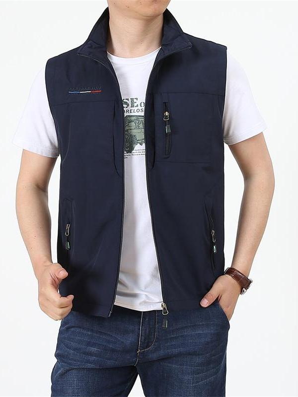 2026 New Men's Slim Fit Vest S - Fishing Vest recension och pris