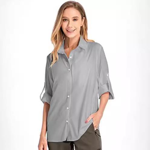 Women's Long Sleeve Sun Protec - Fishing Shirt Uv Protection recension och pris