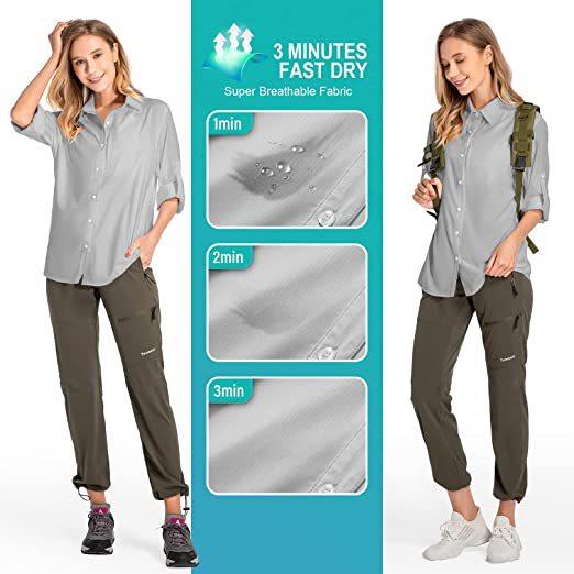 Women's Long Sleeve Sun Protec - Fishing Shirt Uv Protection recension och pris