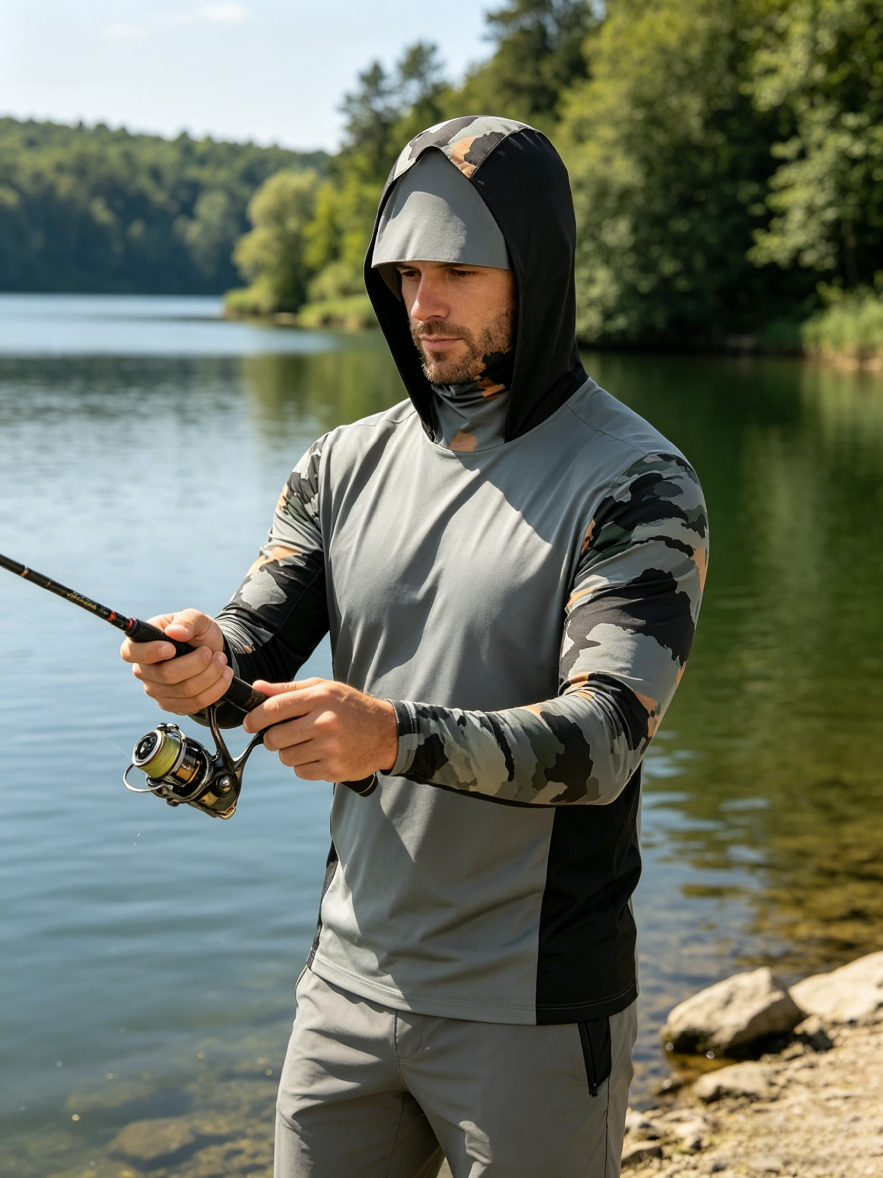 2026Fishing Shirts Long Sleeve - Fishing Mask Sun Protection recension och pris