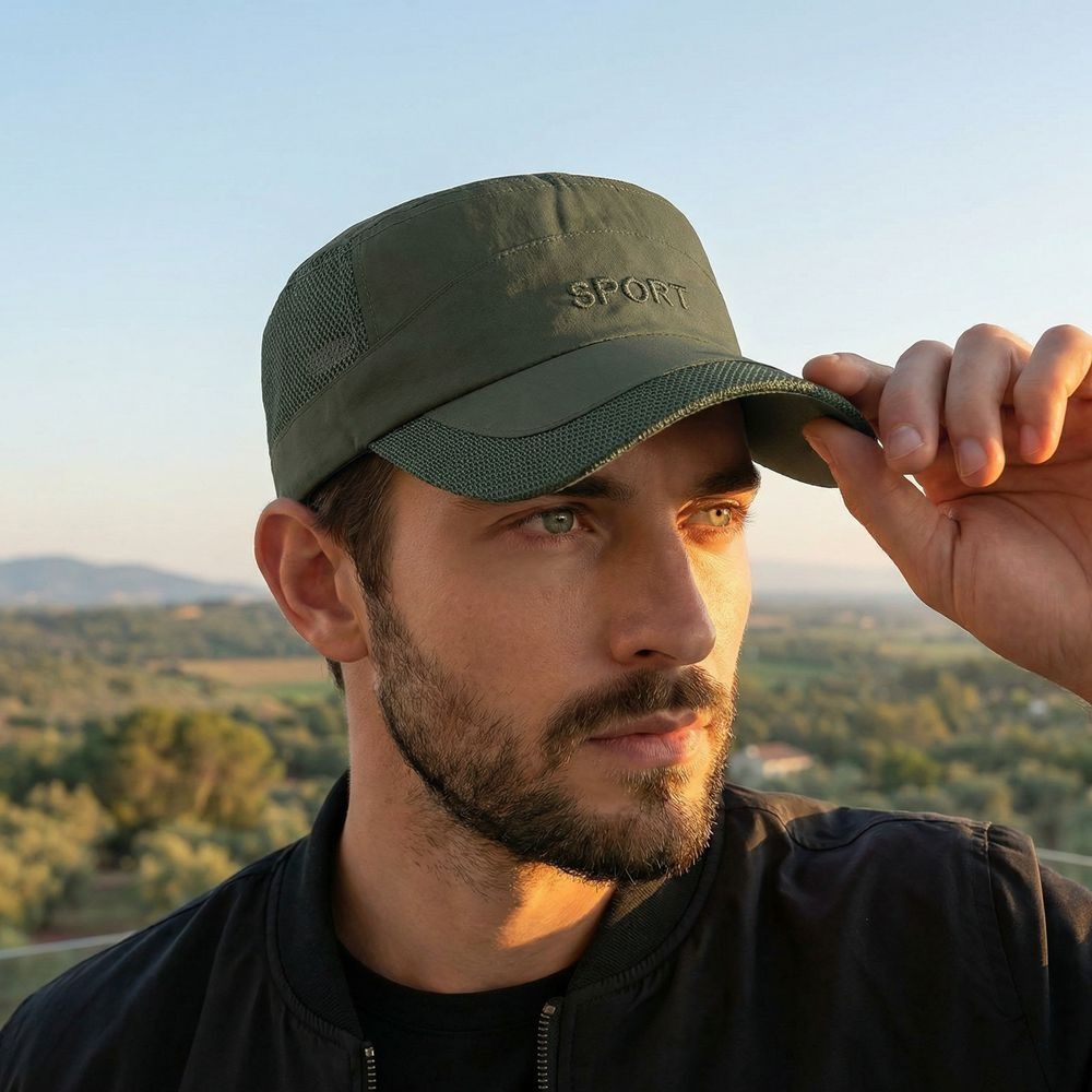Versatile Adjustable Flat Top  - Fishing Hat recension och pris