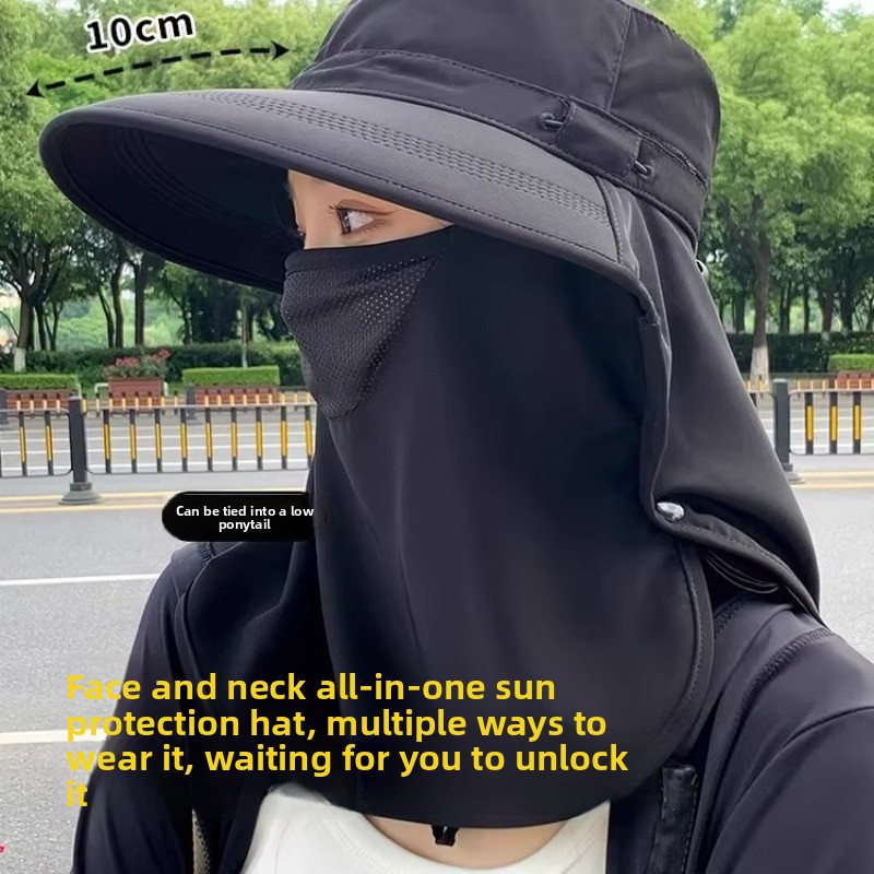 Full Coverage Sun Hat with Fac - Fishing Mask Sun Protection recension och pris