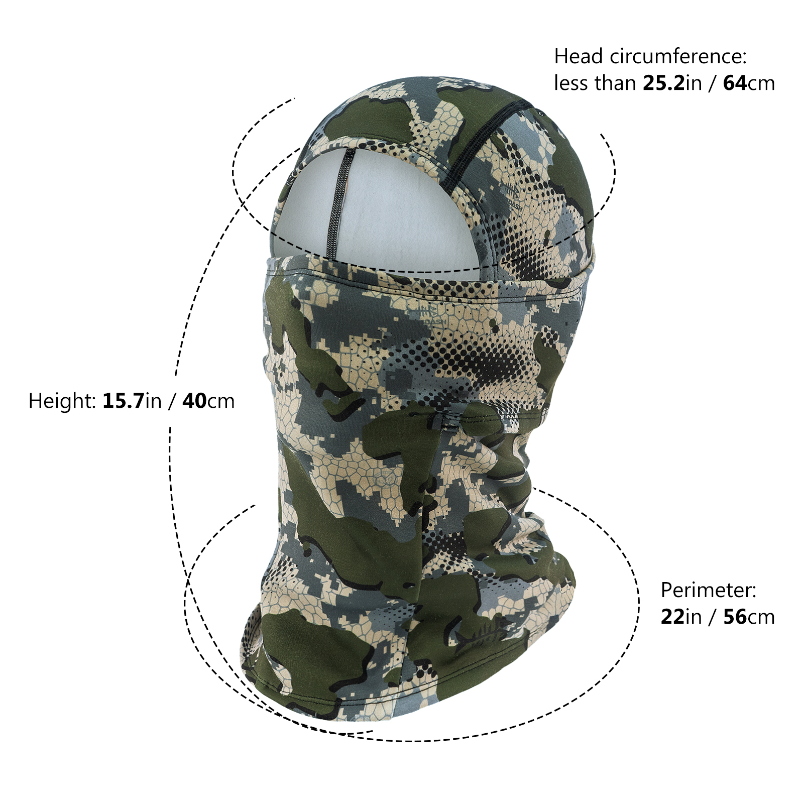 Bassdash Men Women Ninja Hood  - Fishing Hoodie recension och pris