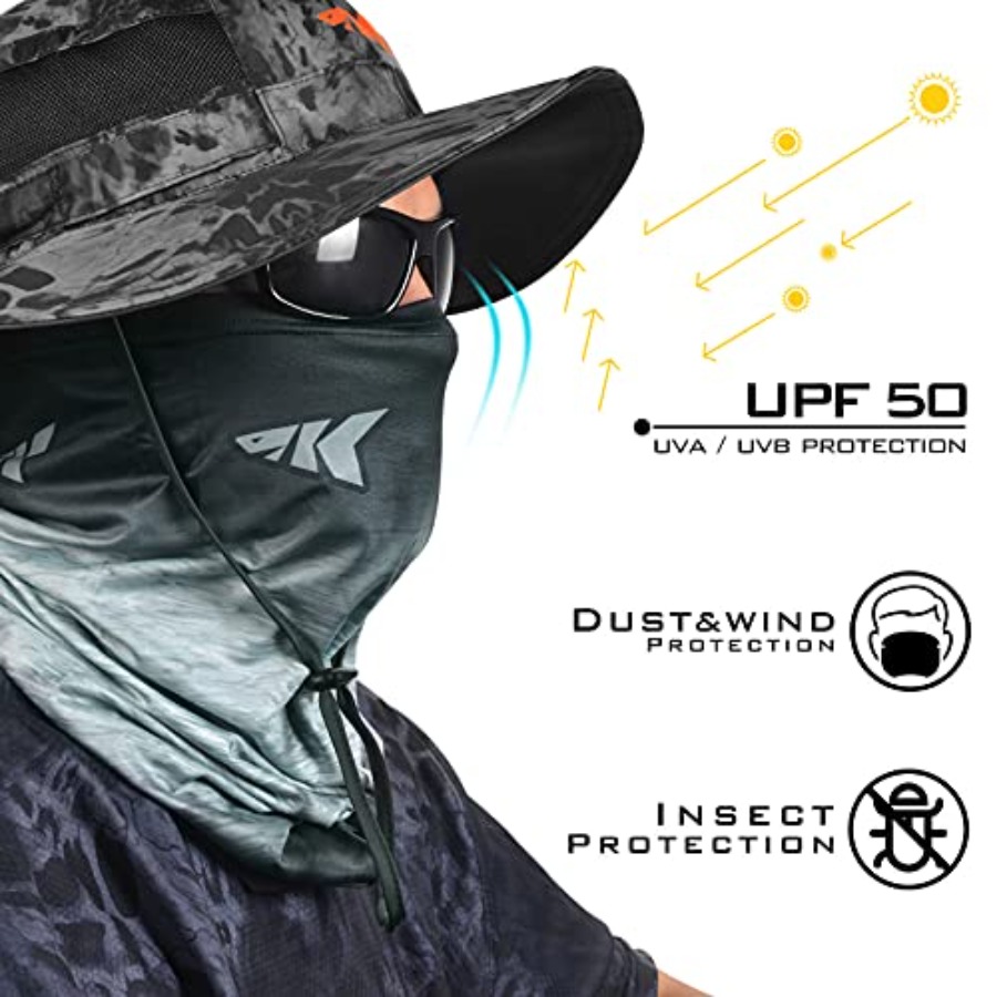 Sol Armis Neck Gaiter - UPF 50 - Fishing Mask Sun Protection recension och pris