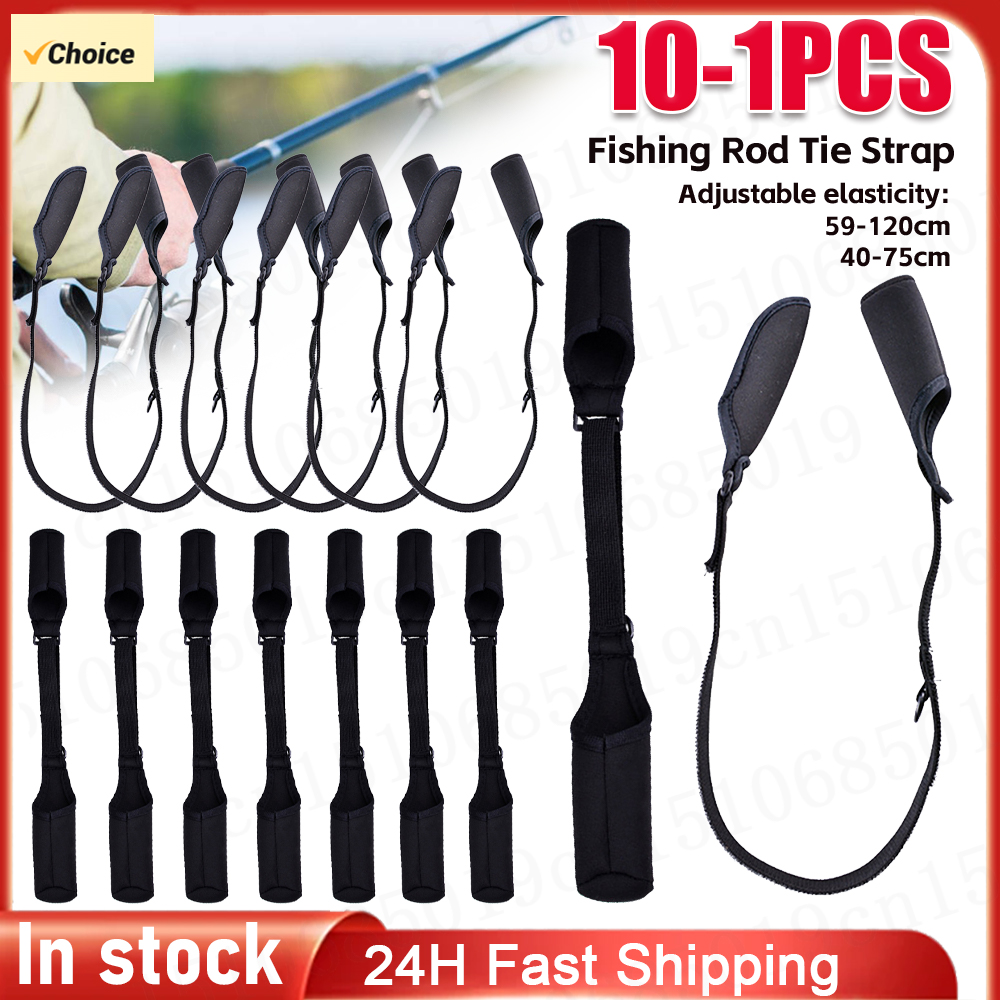 1-10PCS Fishing Rod Socks Srta - Fishing Socks recension och pris