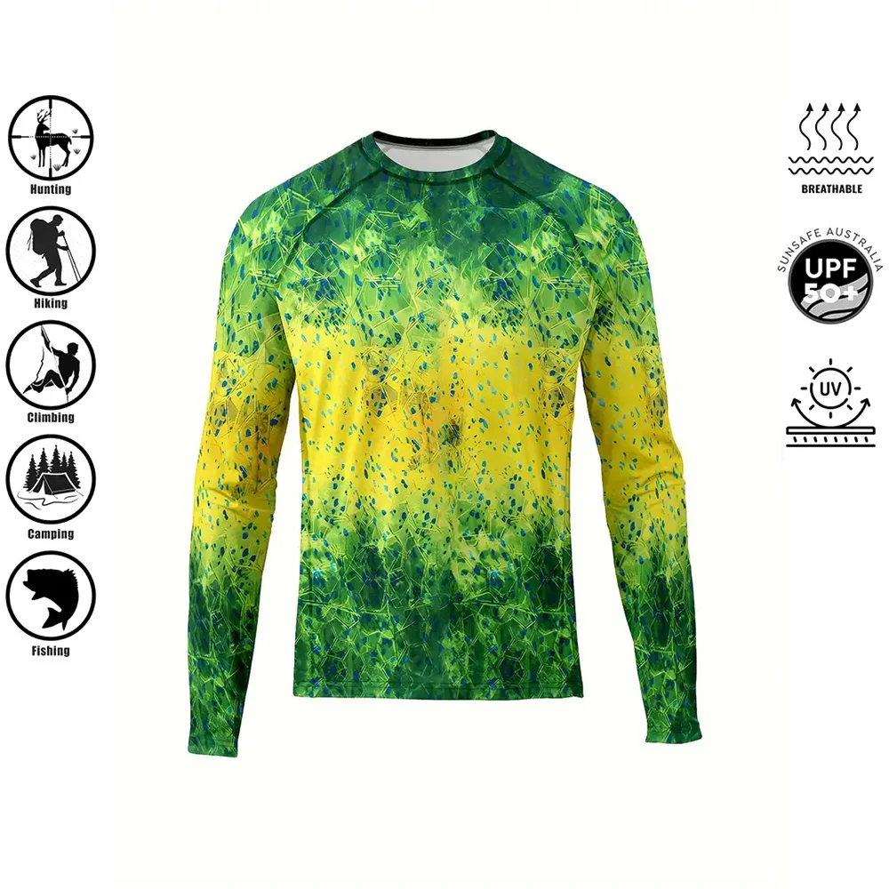 Summer Fishing Shirt Men's Lon - Fishing Shirt Uv Protection recension och pris
