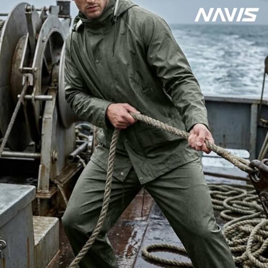Mens PRO Workwear 3-Piece Wate - Fishing Jacket Waterproof recension och pris