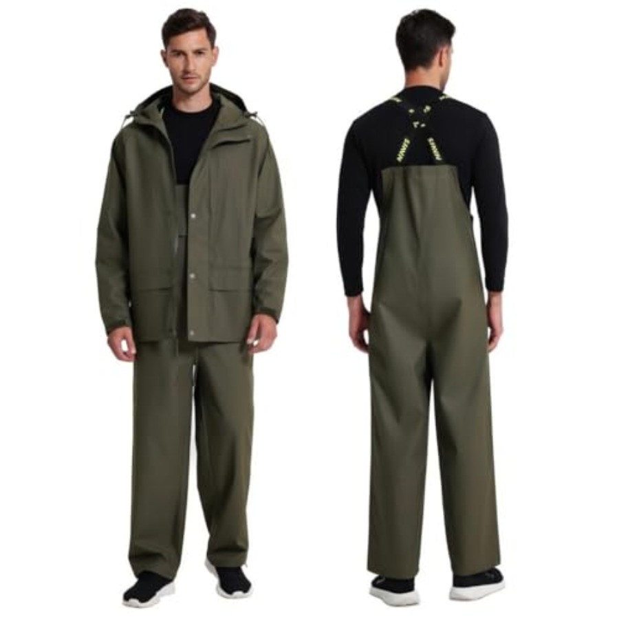 Mens PRO Workwear 3-Piece Wate - Fishing Jacket Waterproof recension och pris