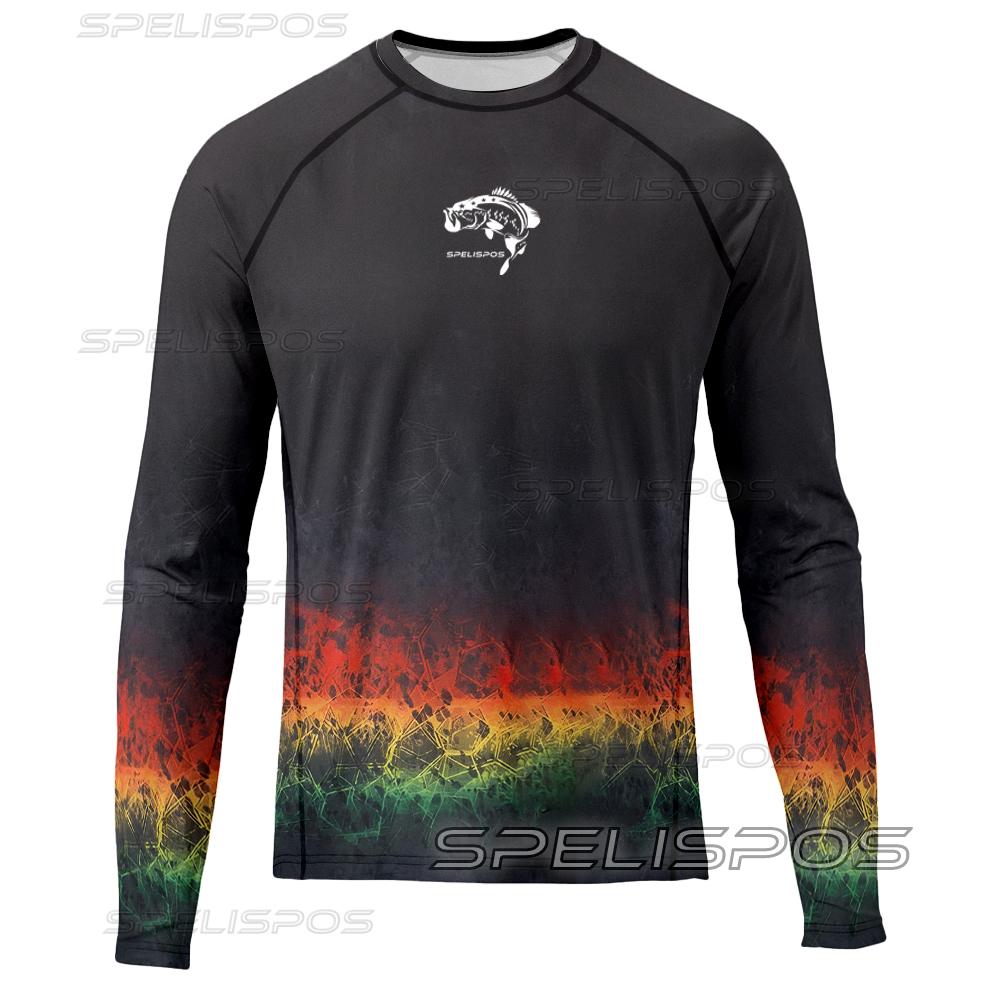 Fishing Shirt Red Hoodie Mask  - Fishing Mask Sun Protection recension och pris