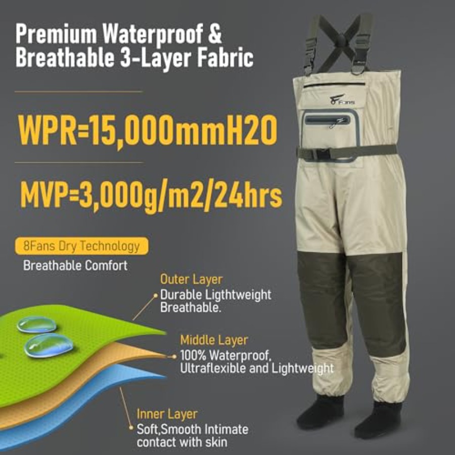Fishing Chest Waders for Men a - Fishing Waders recension och pris