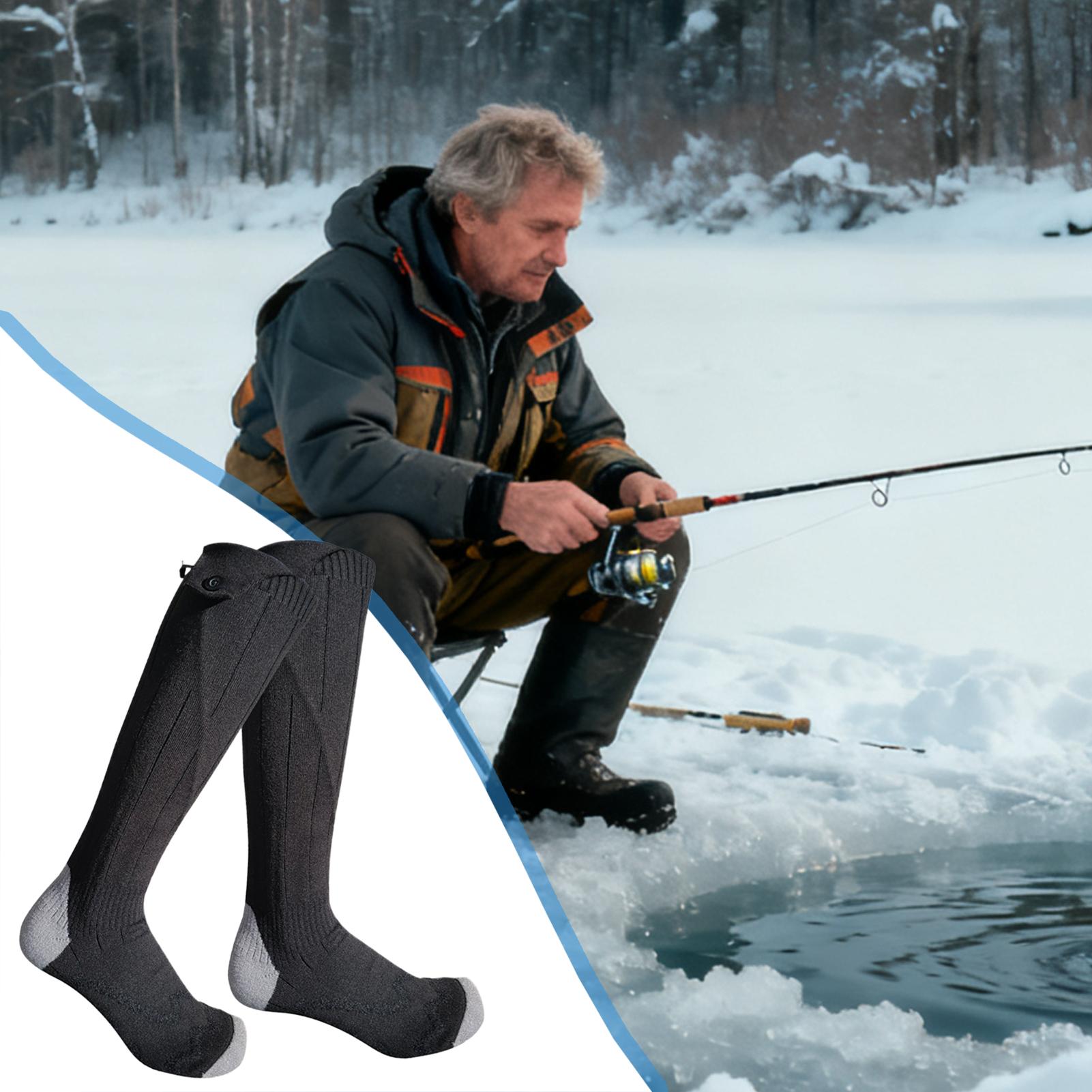 Heated Socks for Men Cordless  - Fishing Socks recension och pris