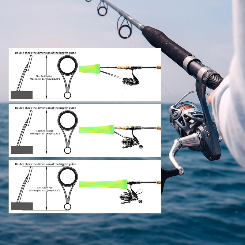 Reusable Fishing Rod Protector - Fishing Socks recension och pris