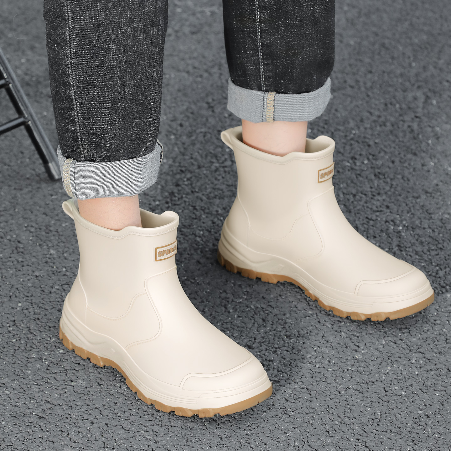 Fashionable new style men's mi - Fishing Boots recension och pris