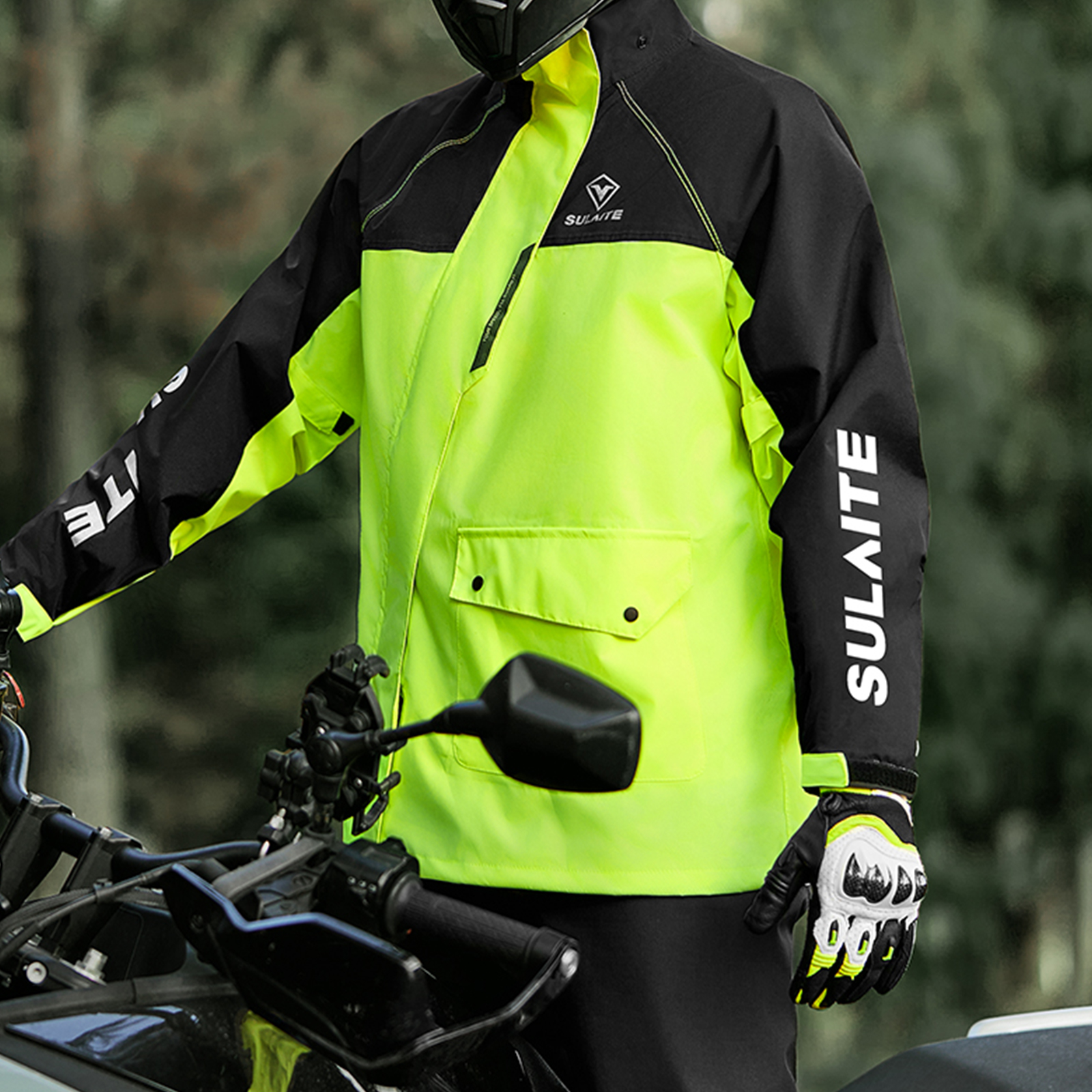 Motorcycle Rain Suit for Men & - Fishing Rain Suit recension och pris