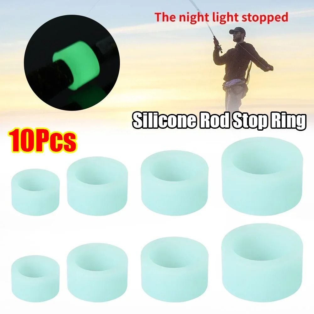 10Pcs Durable Silicone Fishing - Fishing Belt recension och pris