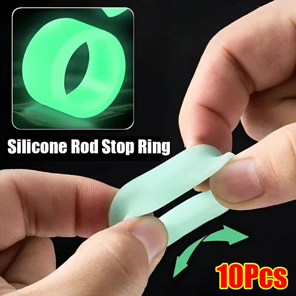 10Pcs Durable Silicone Fishing - Fishing Belt recension och pris