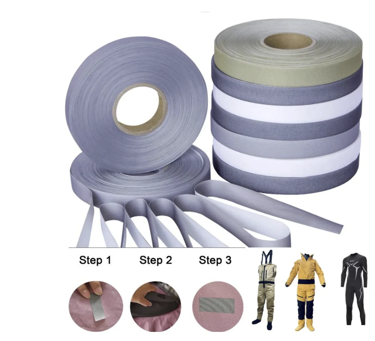 Iron On Seam Sealing Tape T-20 - Fishing Jacket Waterproof recension och pris