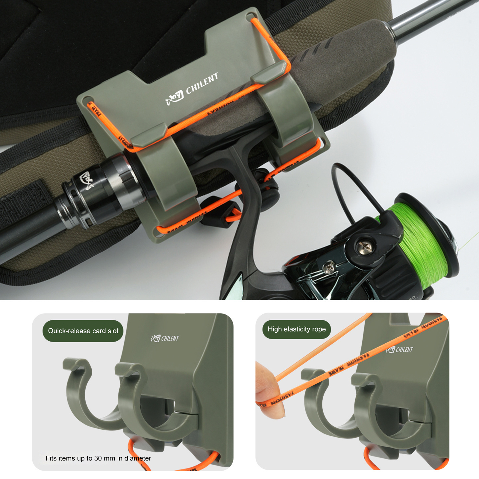 Outdoor Belt Clip Rod Holder H - Fishing Belt recension och pris