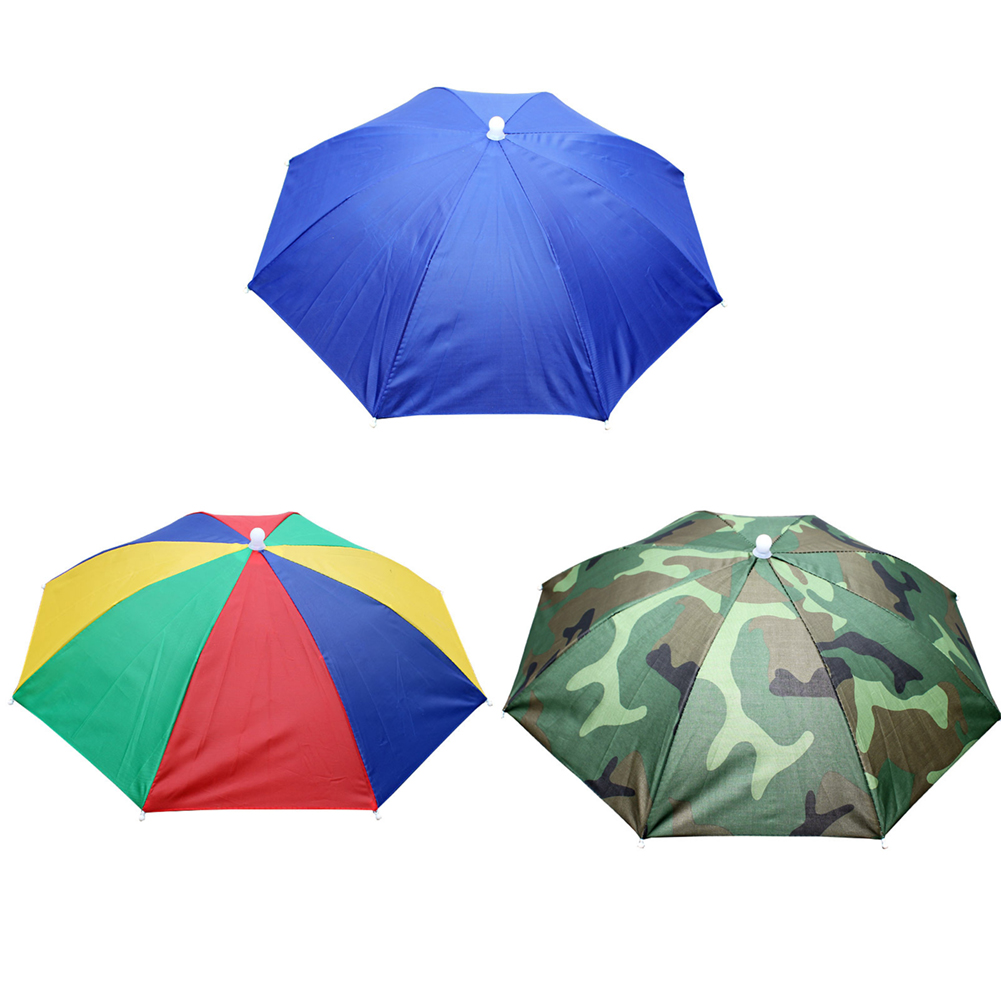 Portable Rain Umbrella Hat Arm - Fishing Hat recension och pris