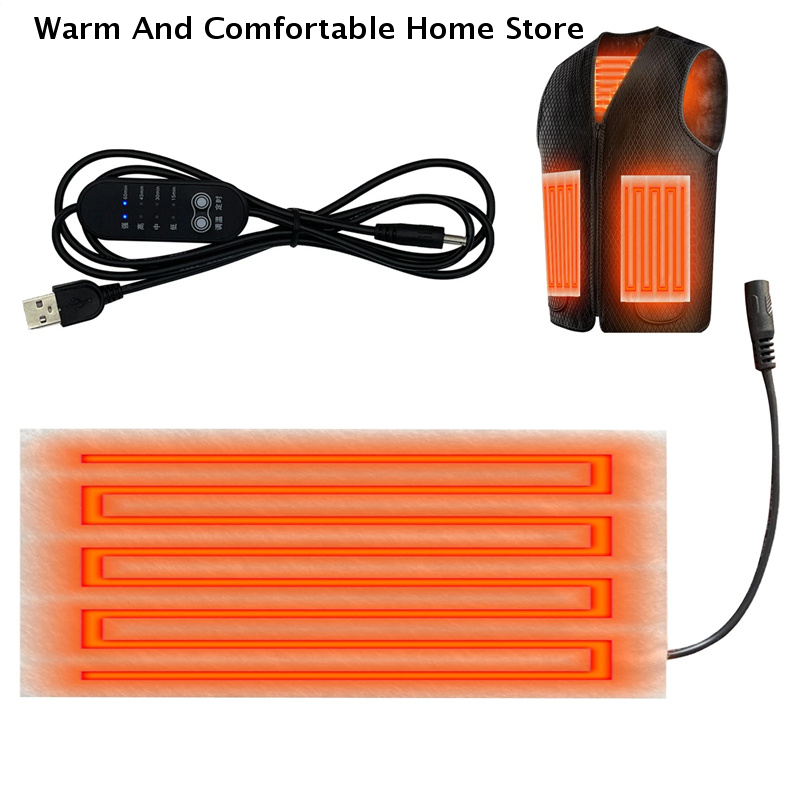 5V USB Warm Paste Pads Fast-He - Fishing Vest recension och pris