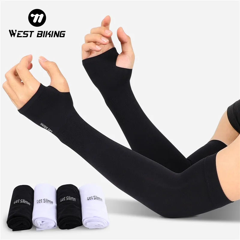 1 Pair Cycling Arm Sleeves Sun - Fishing Gloves recension och pris