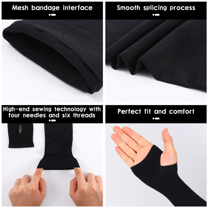 1 Pair Cycling Arm Sleeves Sun - Fishing Gloves recension och pris
