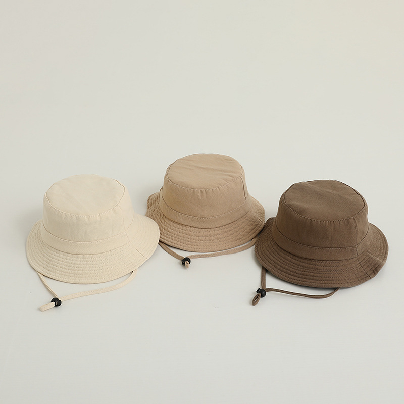 Solid Color Kids Bucket Hat Fa - Fishing Hat recension och pris