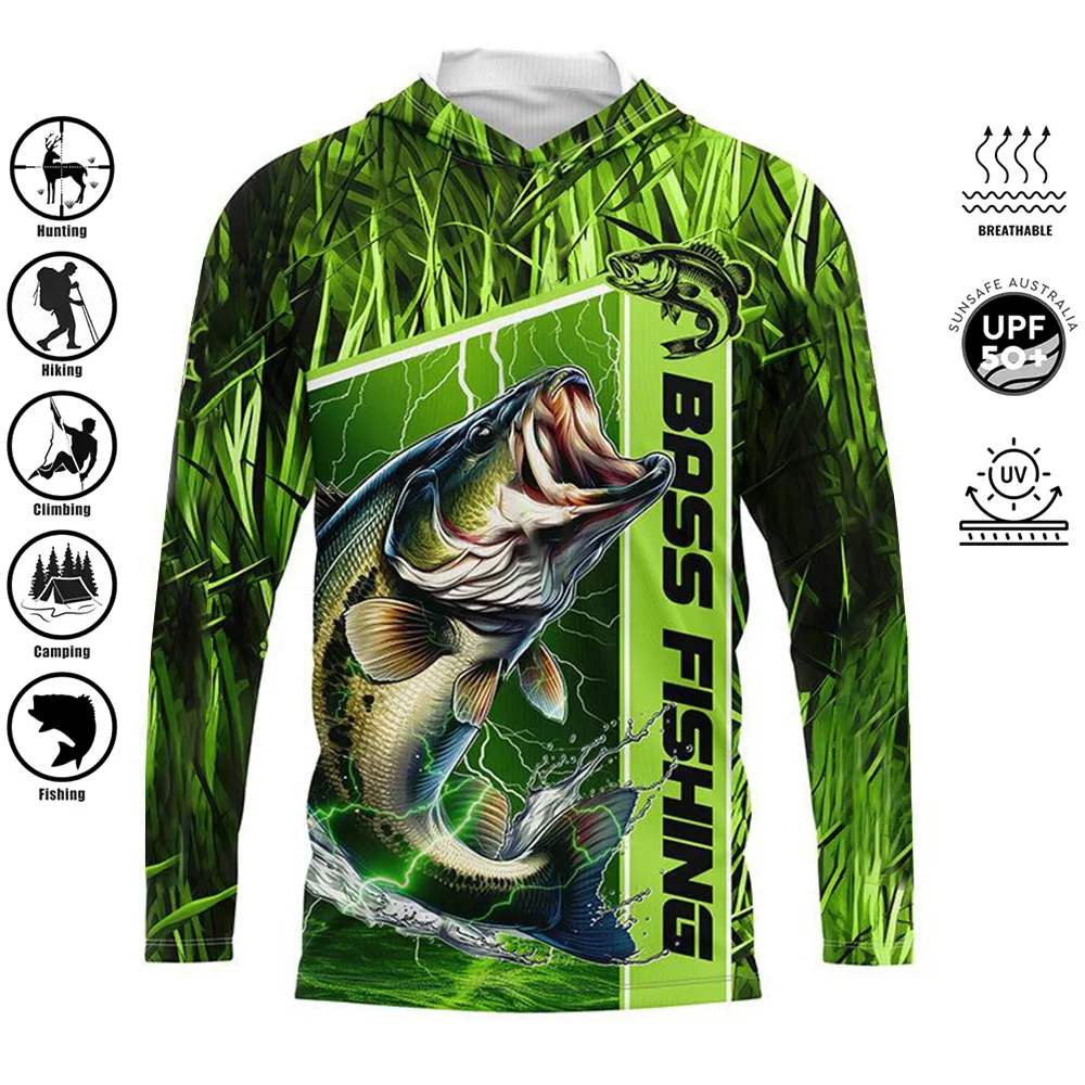Fishing Shirt Men's Long Sleev - Fishing Shirt Uv Protection recension och pris