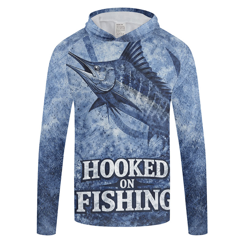 Fishing Shirt Hooded Men Quick - Fishing Hoodie recension och pris