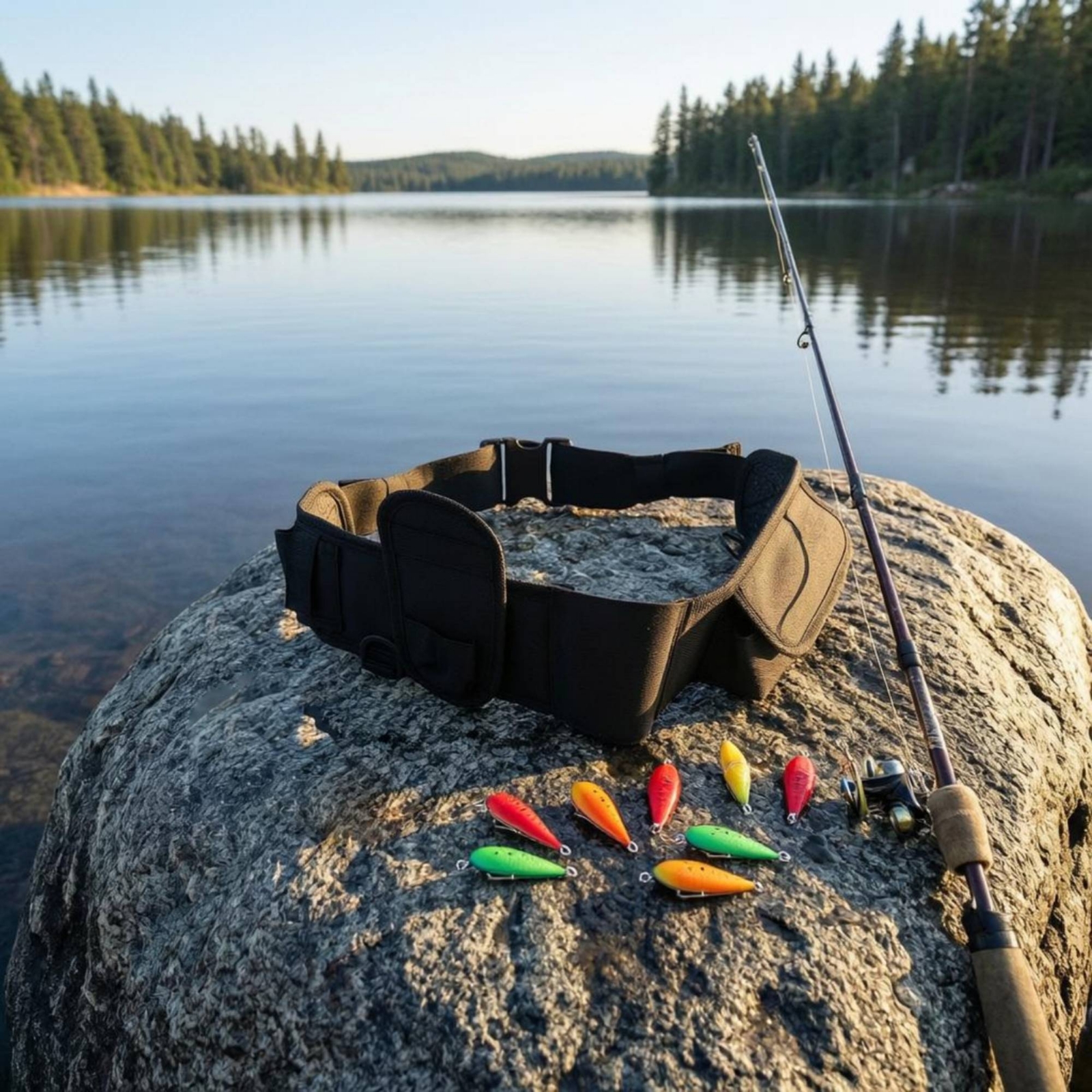 Fishing Waist Bag Flap Pockets - Fishing Belt recension och pris