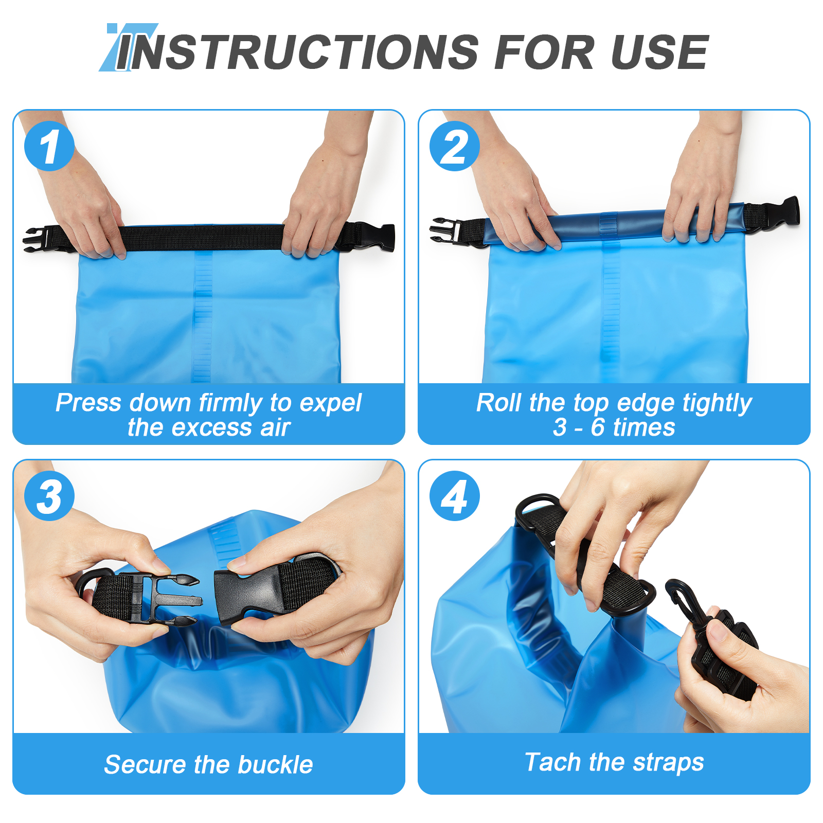 Dry Bag Waterproof Bag for Kay - Fishing Bag Waterproof recension och pris